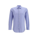 Chemise habillée en coton bleu Etro