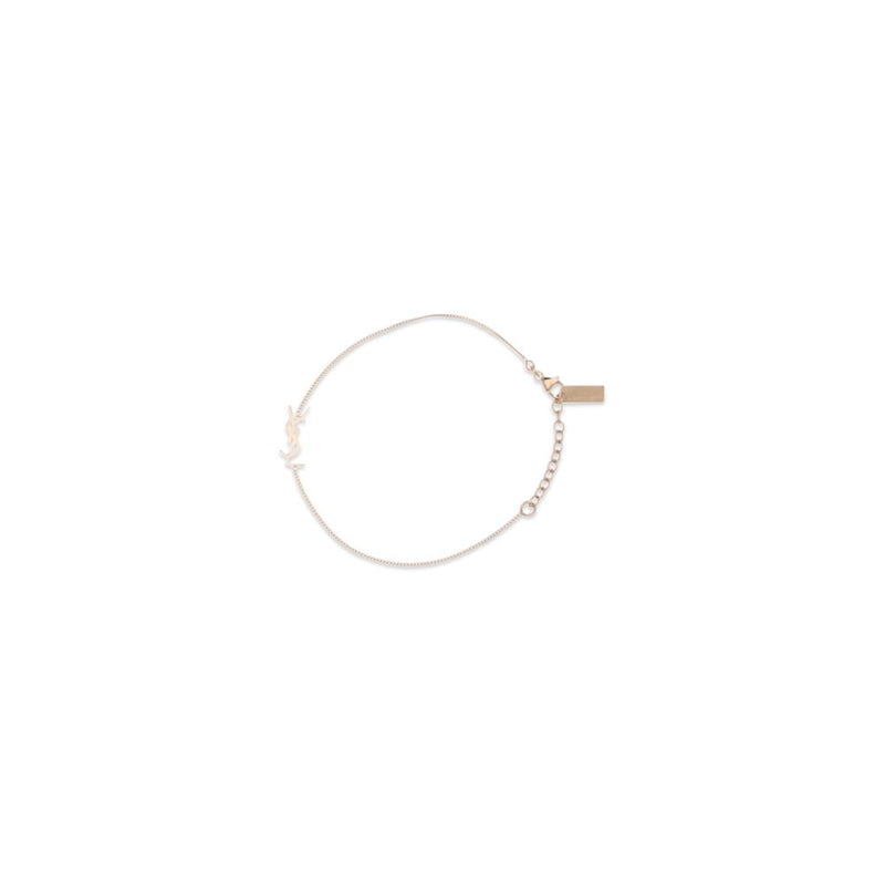 Bracelet Saint Laurent en laiton doré