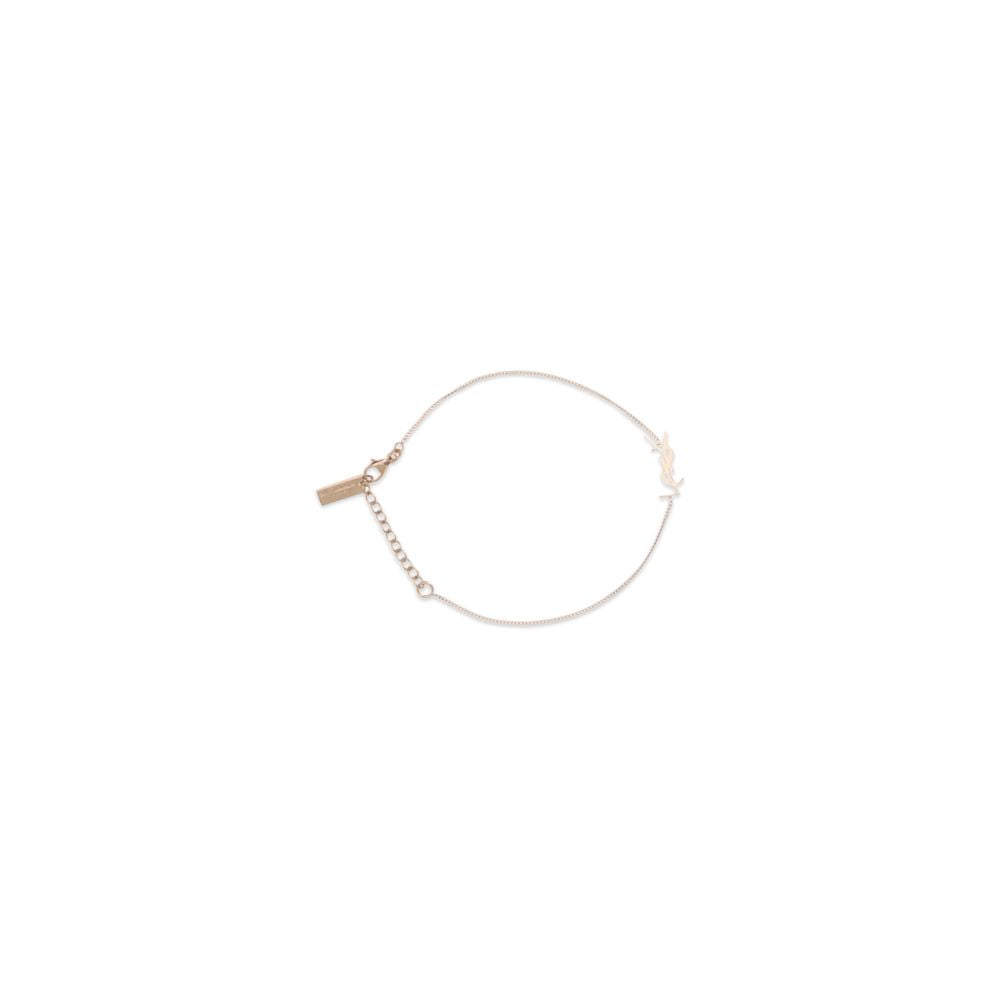 Bracelet Saint Laurent en laiton doré