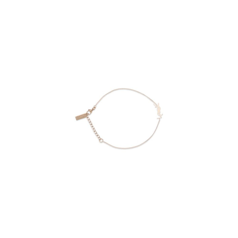 Bracelet Saint Laurent en laiton doré