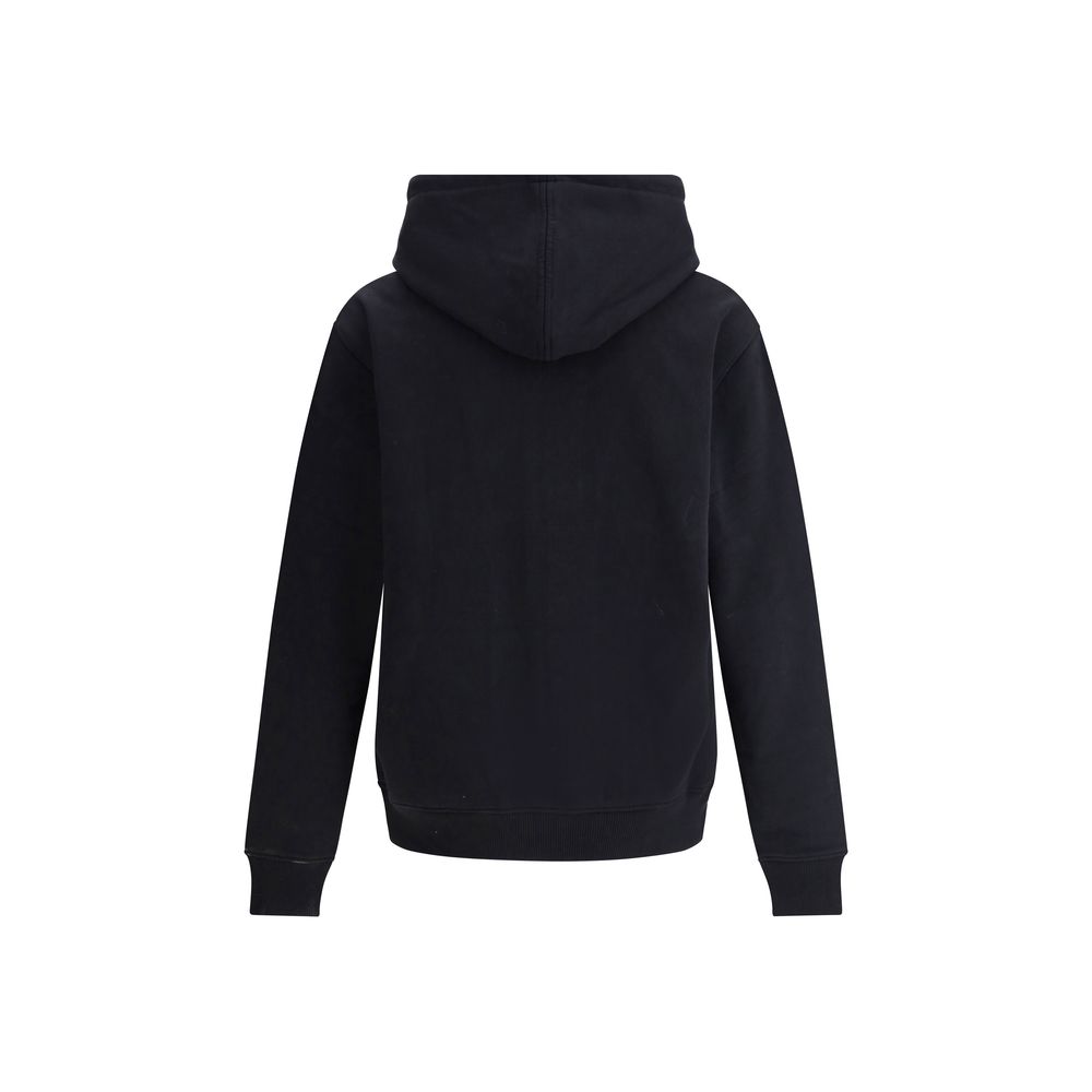 Sweat-shirt en coton noir Ami Paris