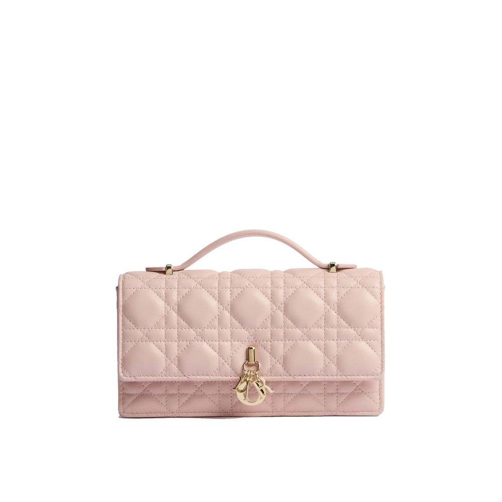 Sac bandoulière en cuir multicolore Dior
