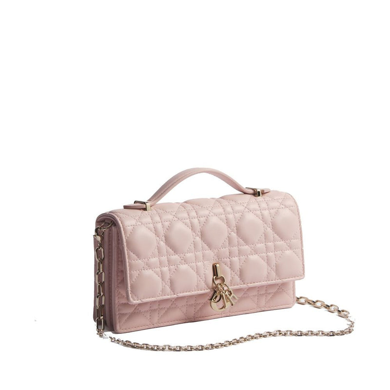 Sac bandoulière en cuir multicolore Dior