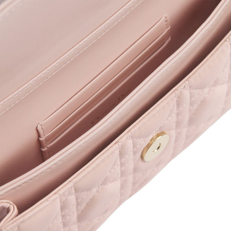 Sac bandoulière en cuir multicolore Dior