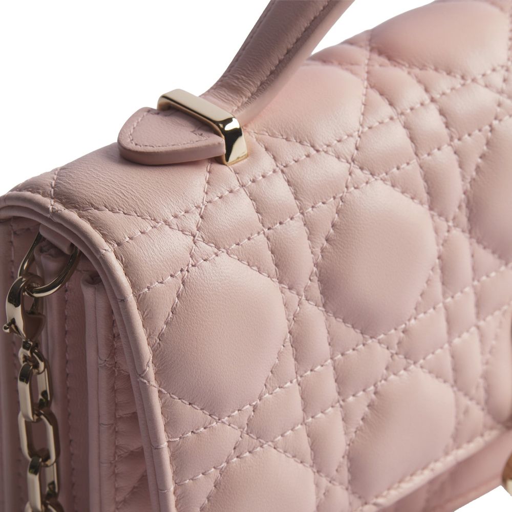 Sac bandoulière en cuir multicolore Dior