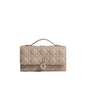 Dior Beige Leather Clutch Bag