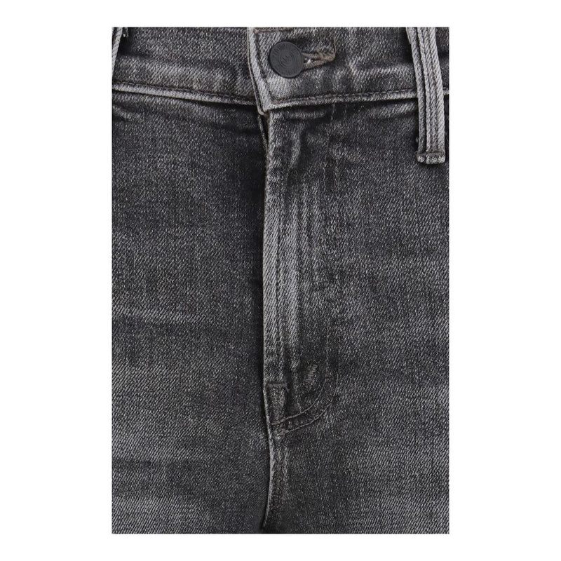 Mother Denim Jean Bootcut en Coton Gris