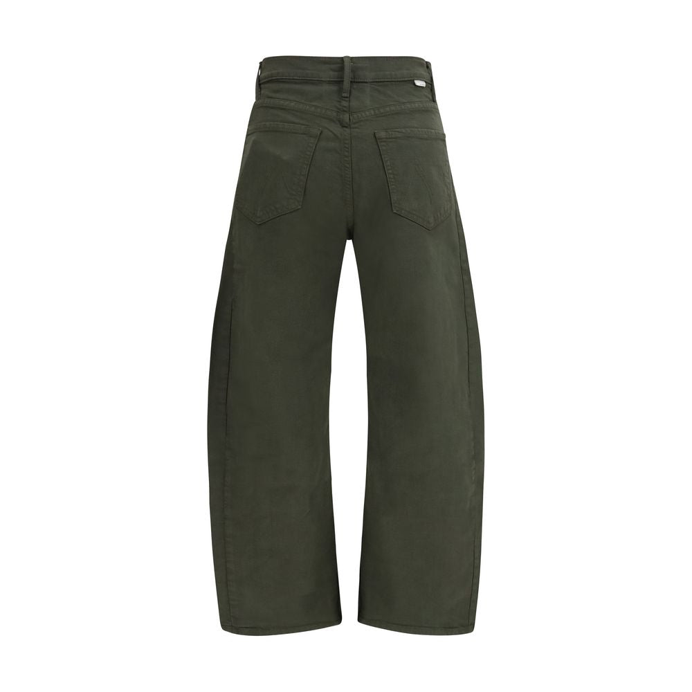 Jean décontracté bicolore en coton Mother Denim