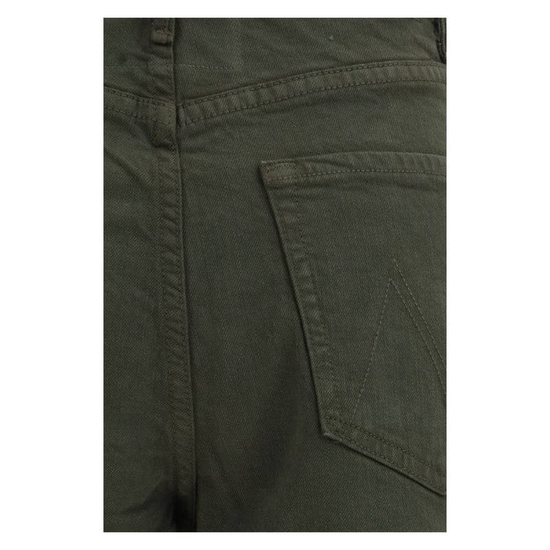 Jean décontracté bicolore en coton Mother Denim