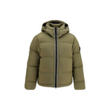 Veste Stone Island bicolore en polyamide intégrale