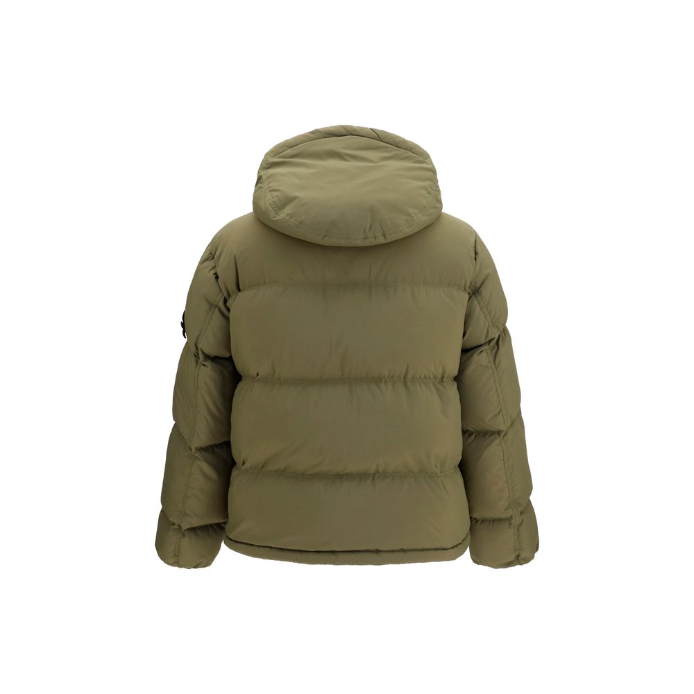 Veste Stone Island bicolore en polyamide intégrale