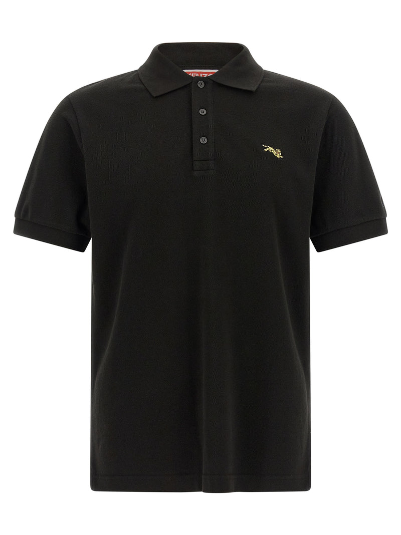 Polo Kenzo en coton noir