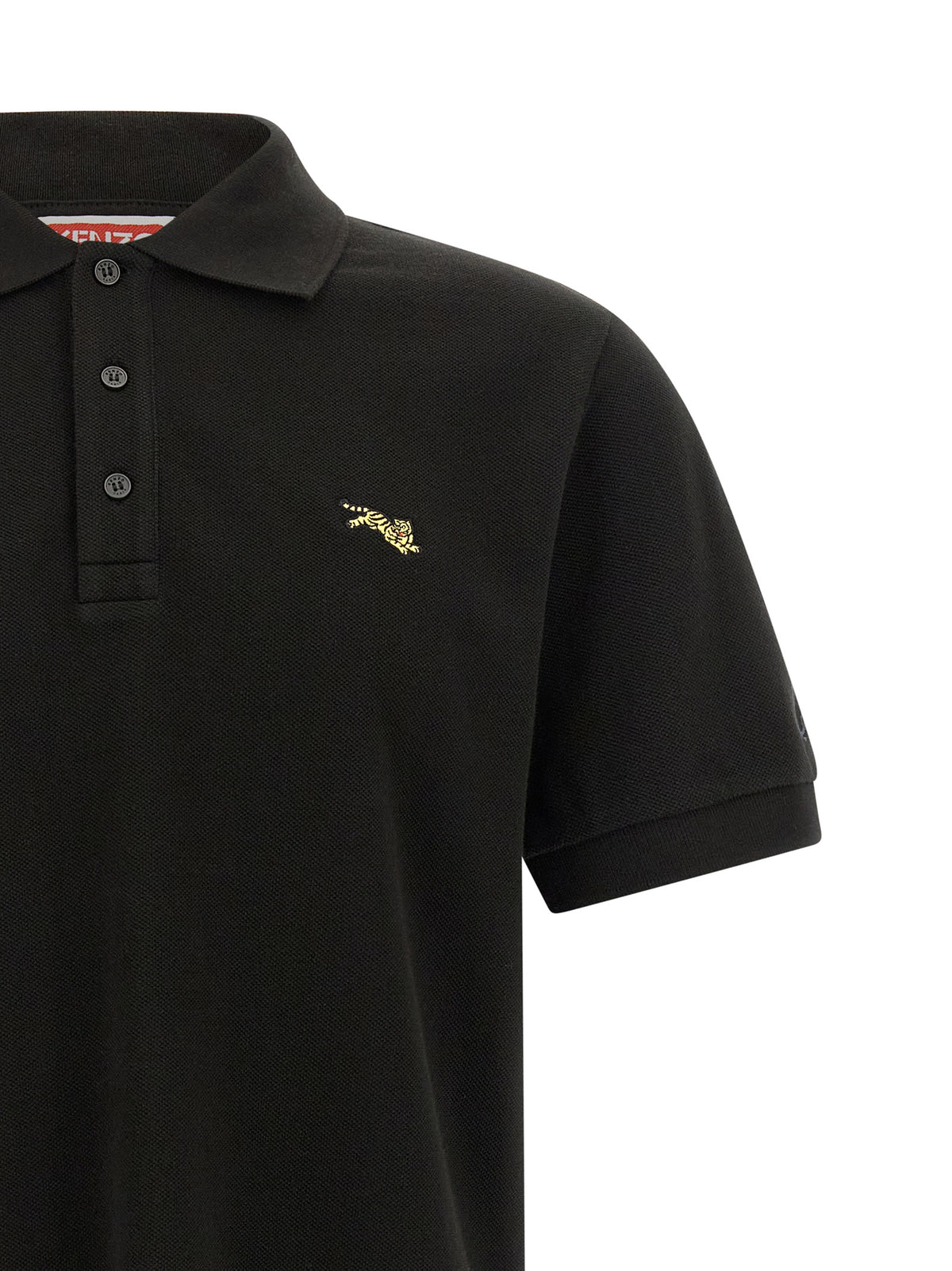 Polo Kenzo en coton noir