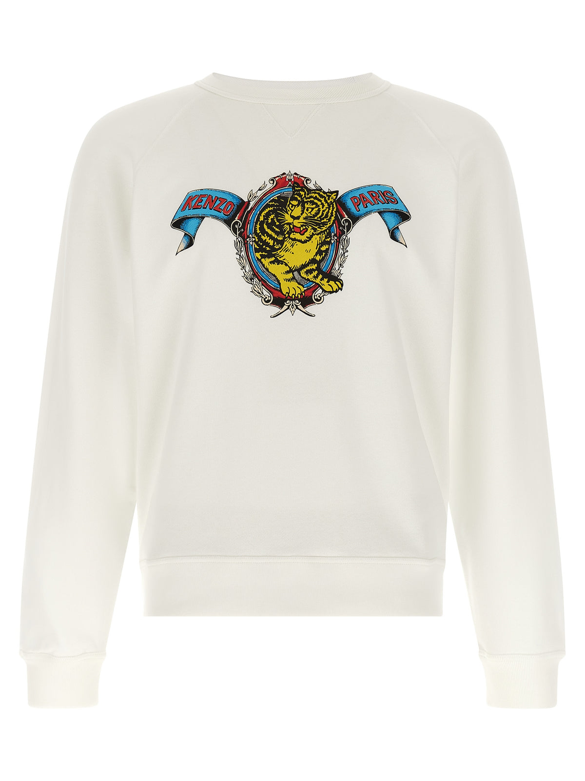 Sweat-shirt Kenzo en viscose blanche