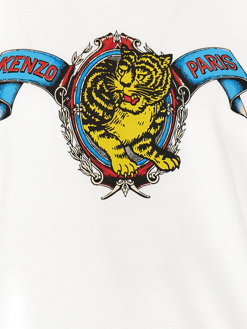 Sweat-shirt Kenzo en viscose blanche