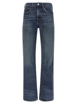 Jean bootcut Agolde en coton bleu