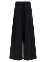Dries Van Noten Pantalon de sport noir en coton