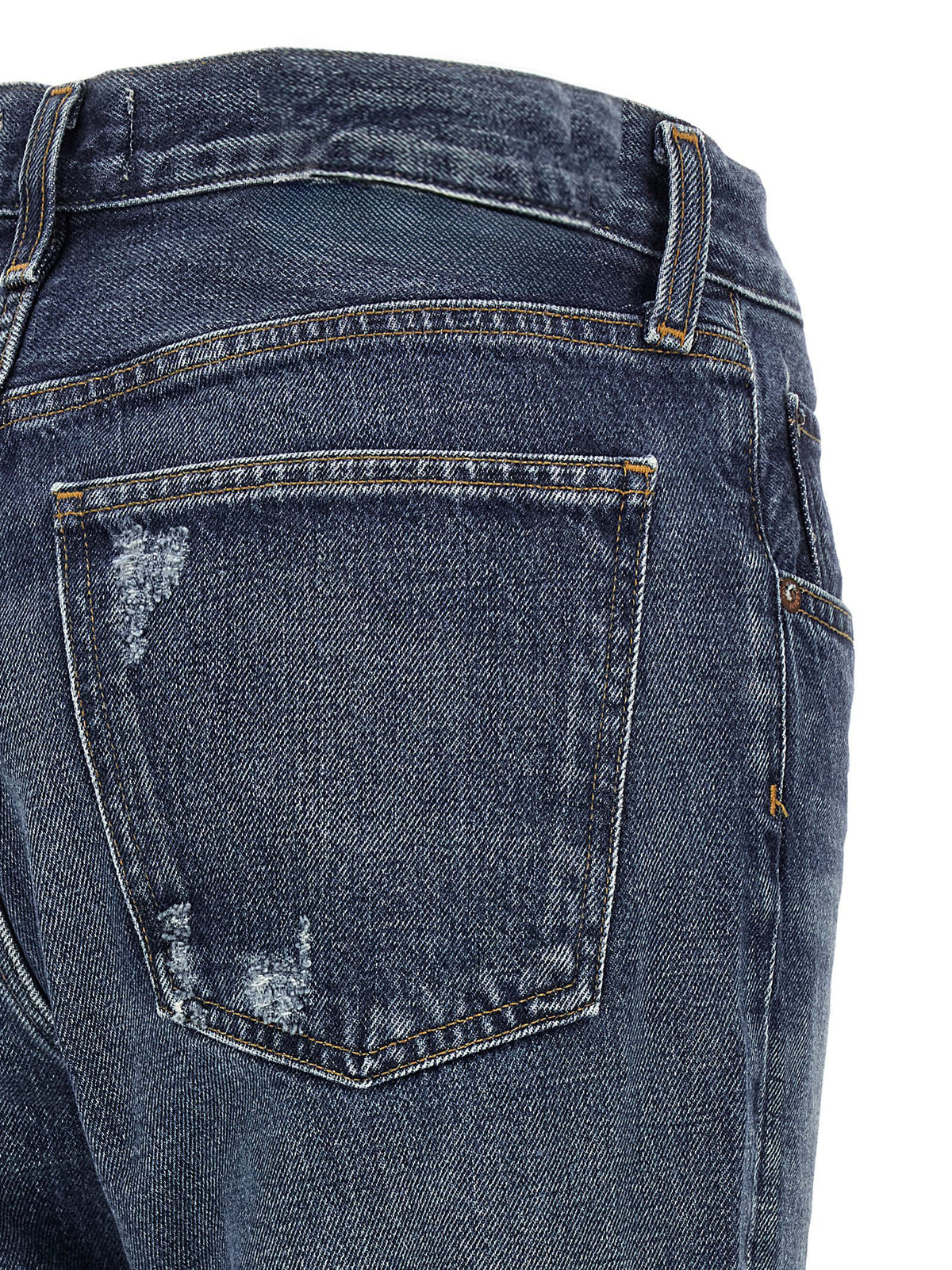 Jean bootcut Agolde en coton bleu