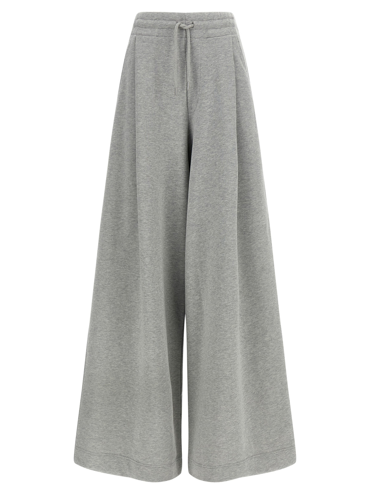 Pantalon décontracté gris en coton Dries Van Noten