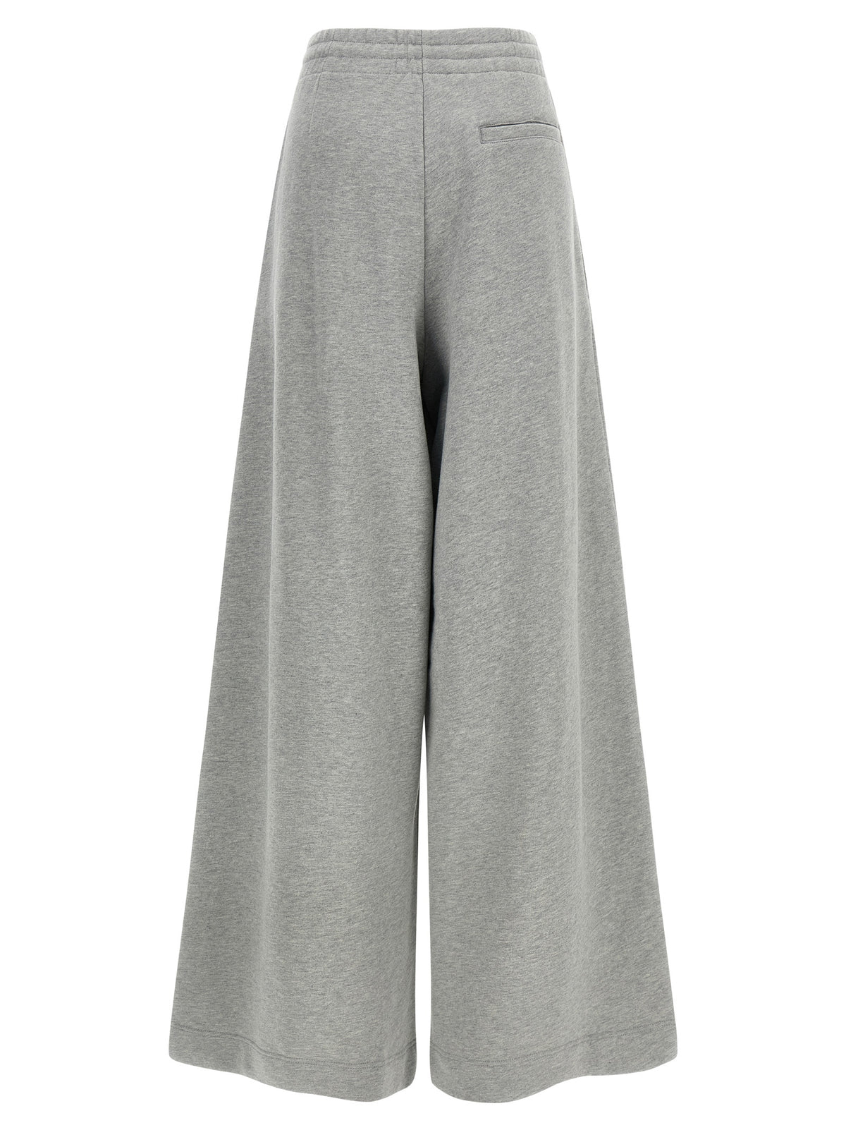 Pantalon décontracté gris en coton Dries Van Noten
