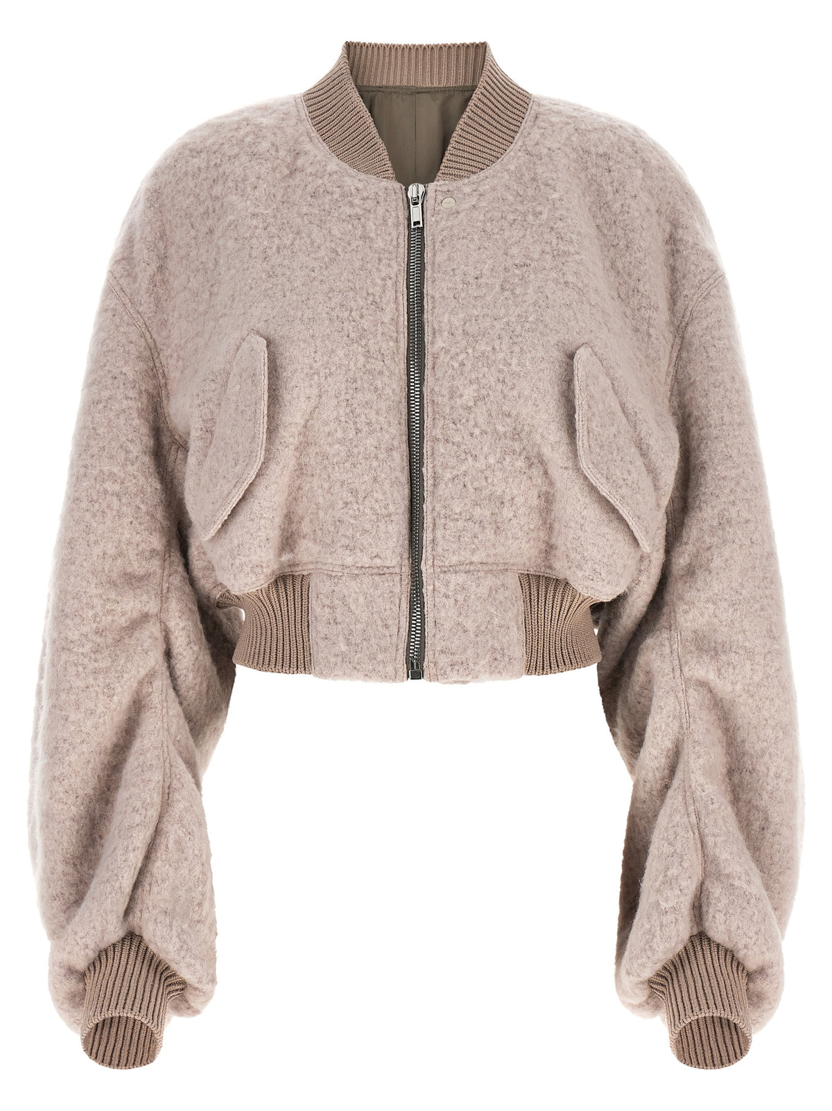 Blouson bomber Rick Owens en marabout multicolore