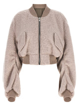 Blouson bomber Rick Owens en marabout multicolore