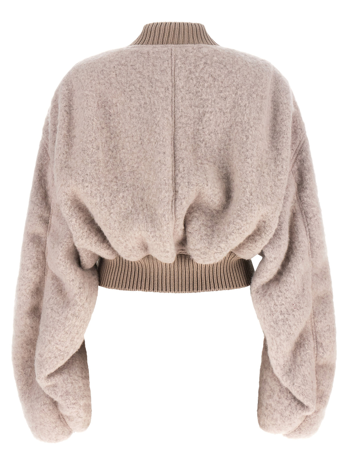 Blouson bomber Rick Owens en marabout multicolore