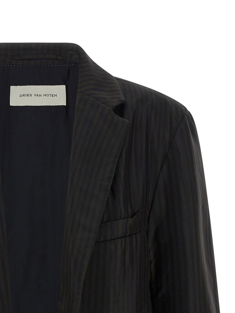 Blazer Dries Van Noten Marron Cuivré
