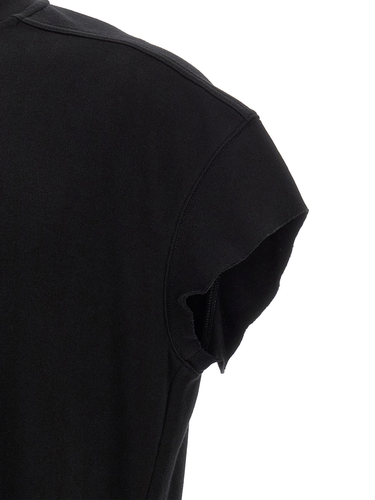 T-shirt en coton noir Rick Owens