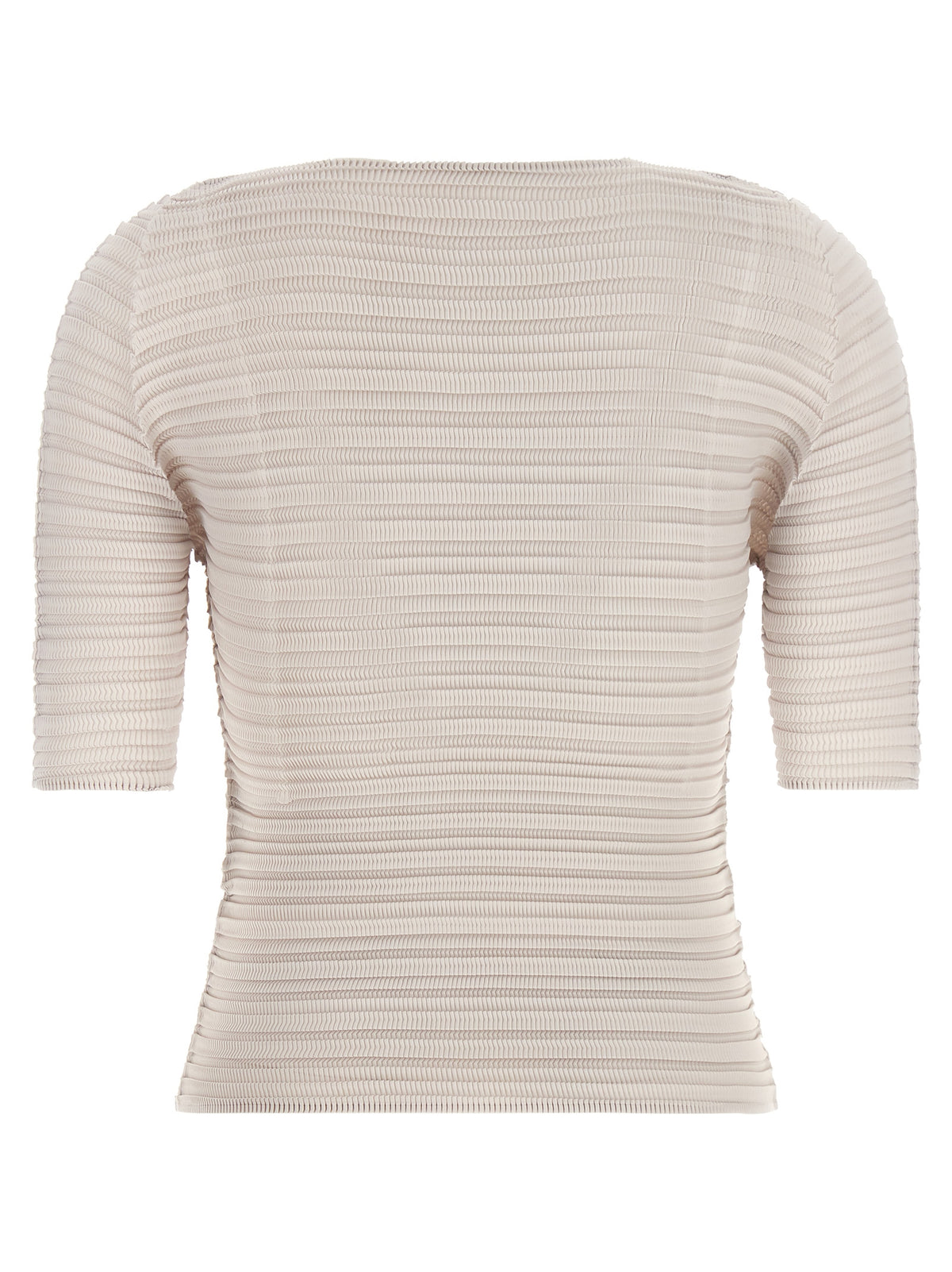 Chemisier Issey Miyake en polyester beige