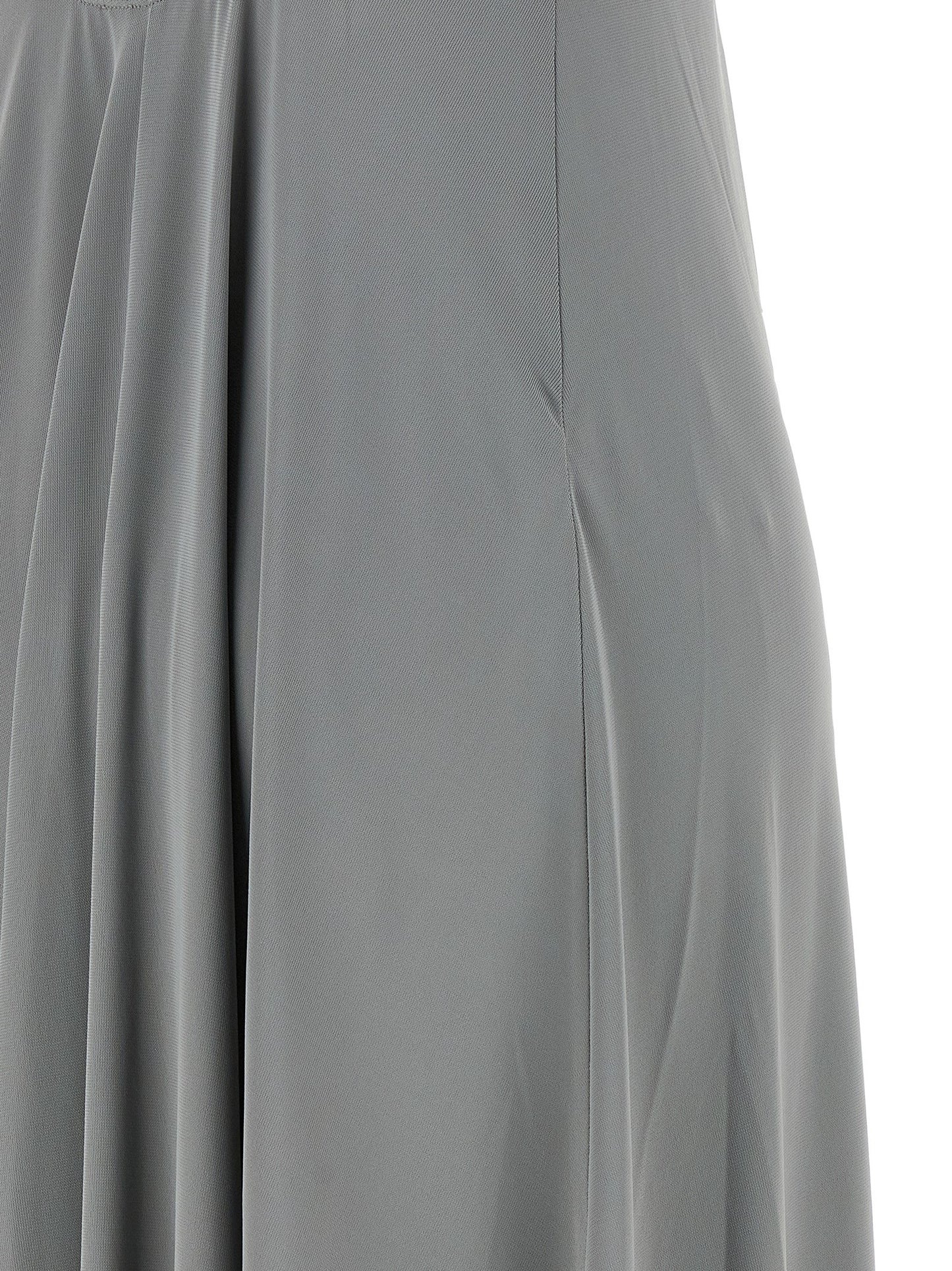 Eres Silver Polyamide Long Dress