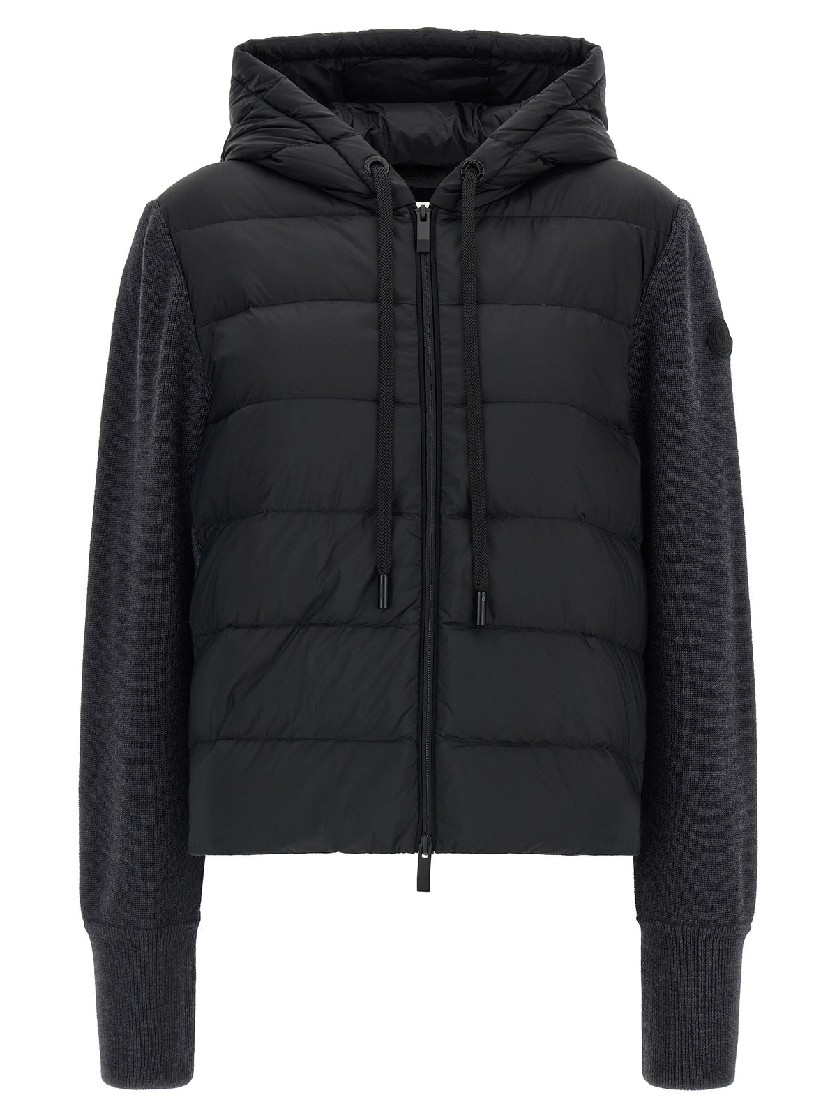 Cardigan Moncler en polyamide gris