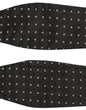 Dolce & Gabbana Black White Polka Dot Adjustable Neck Papillon Bow Tie