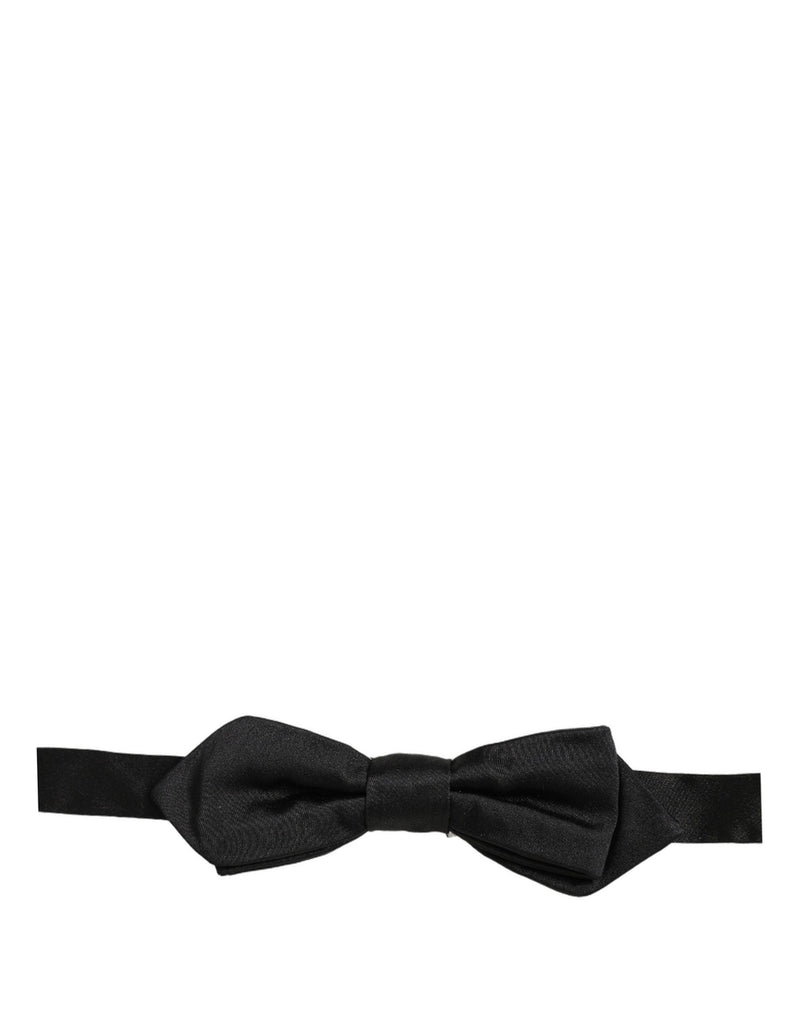 Nœud papillon réglable Dolce & Gabbana Homme Noir 100% Soie