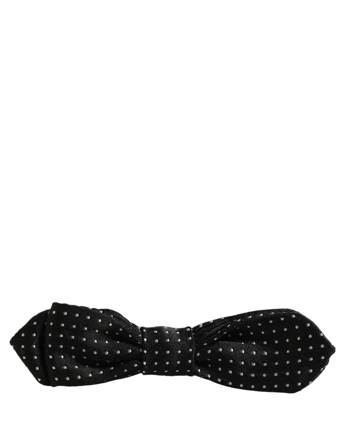 Nœud papillon ajustable Dolce &amp; Gabbana à pois noirs et blancs