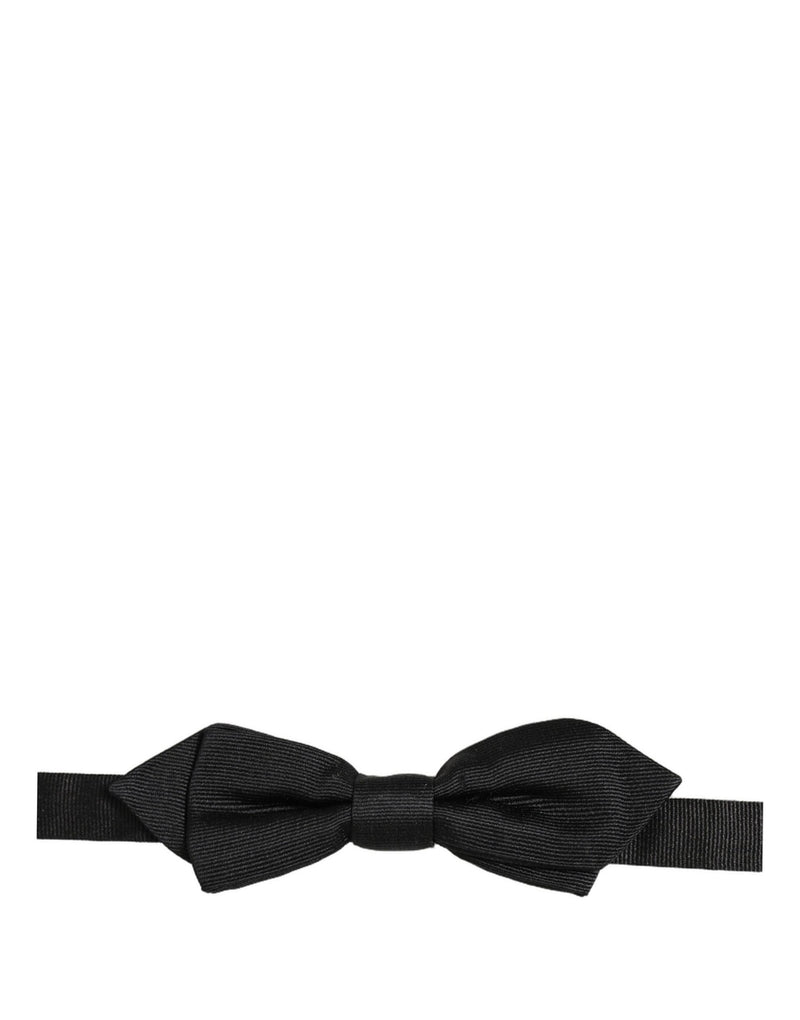 Nœud papillon réglable Dolce & Gabbana Homme Noir 100% Soie