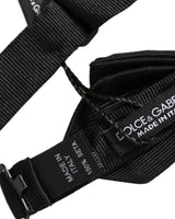 Nœud papillon réglable Dolce & Gabbana Homme Noir 100% Soie