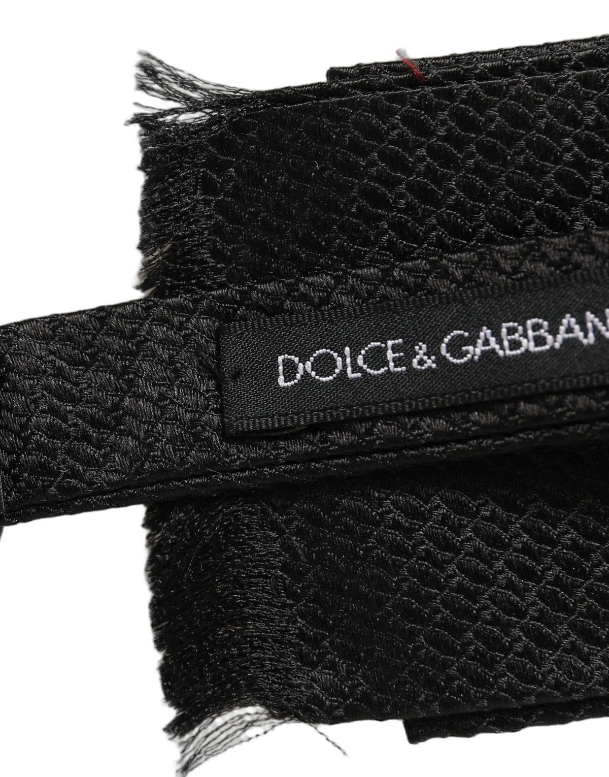Nœud papillon Dolce & Gabbana pour homme noir 100 % soie réglable