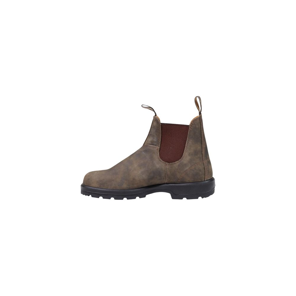 Boots Blundstone marron en cuir à la cheville