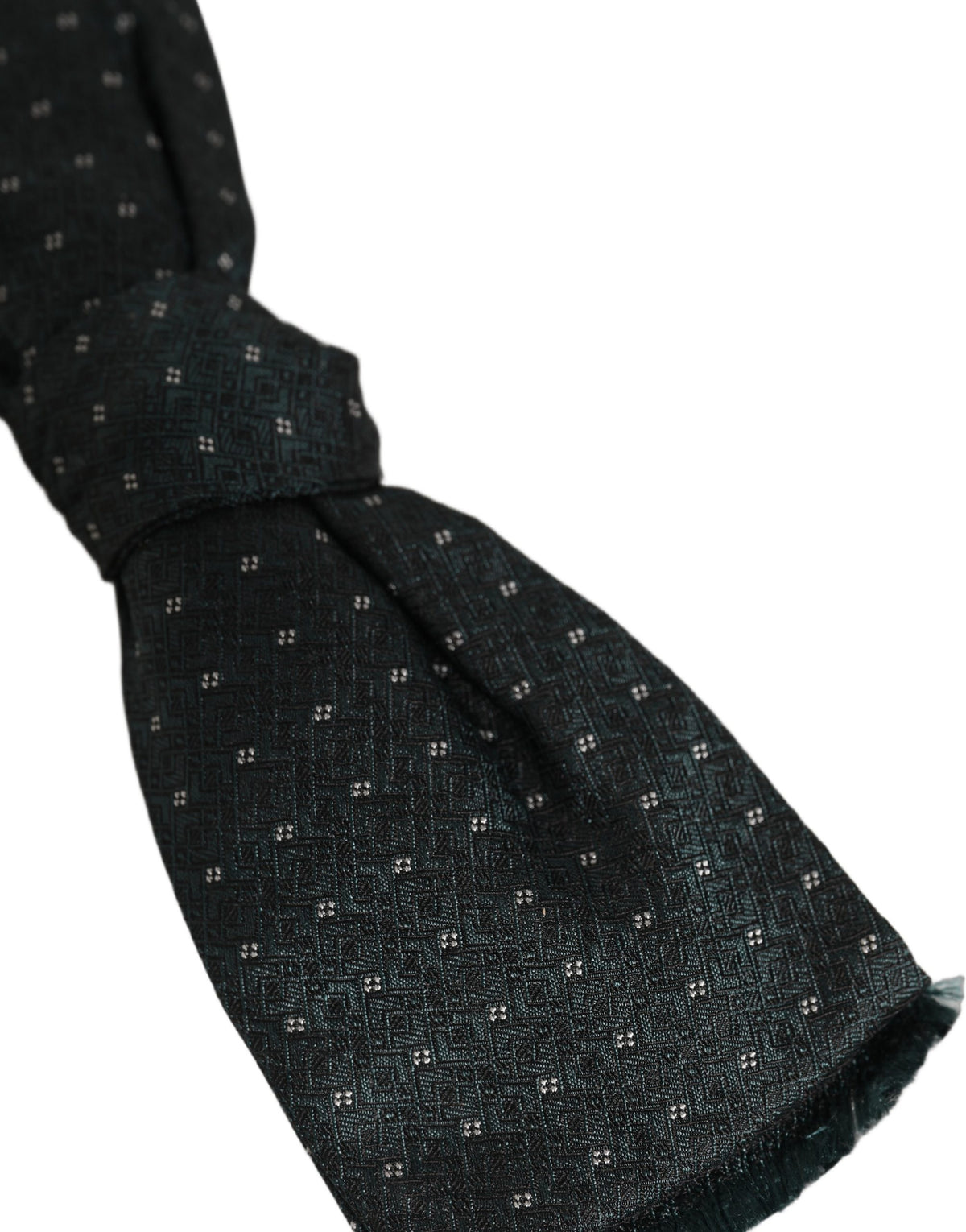 Dolce & Gabbana Homme Nœud Papillon Papillon Réglable à Motif Vert