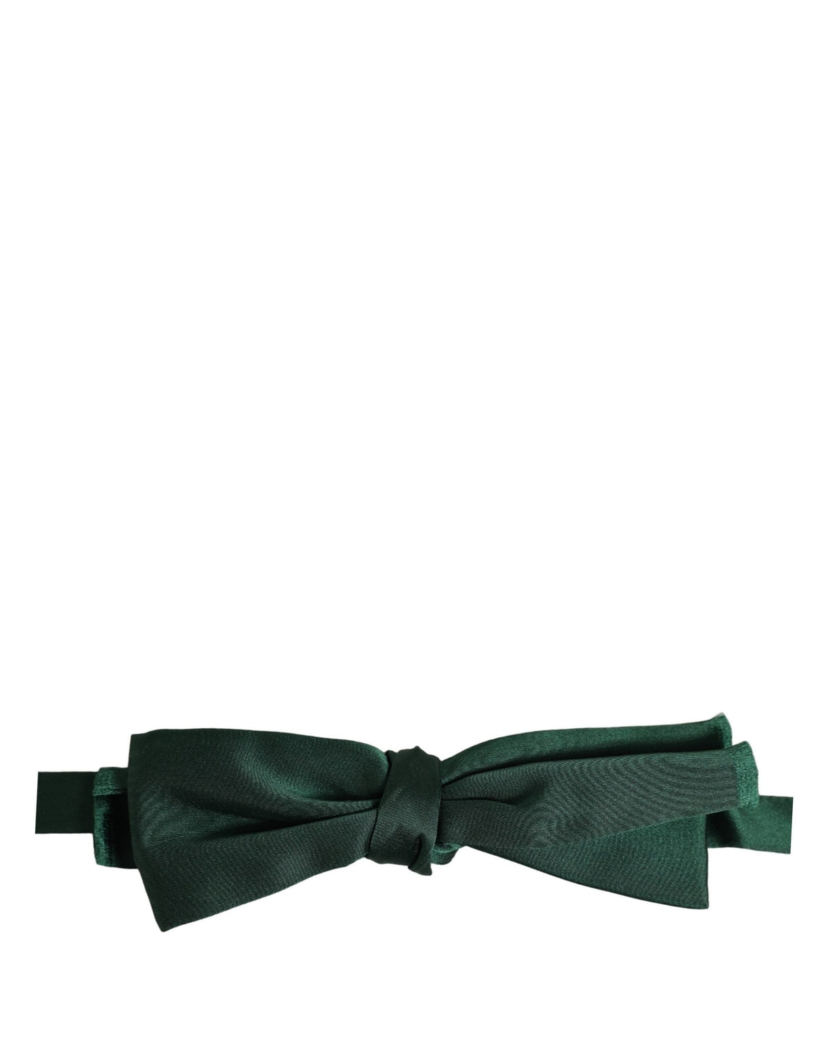 Nœud Papillon Dolce & Gabbana Homme en Soie Vert Foncé Ajustable