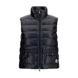 Moncler Gilet Sans Manches en Polyamide Noir