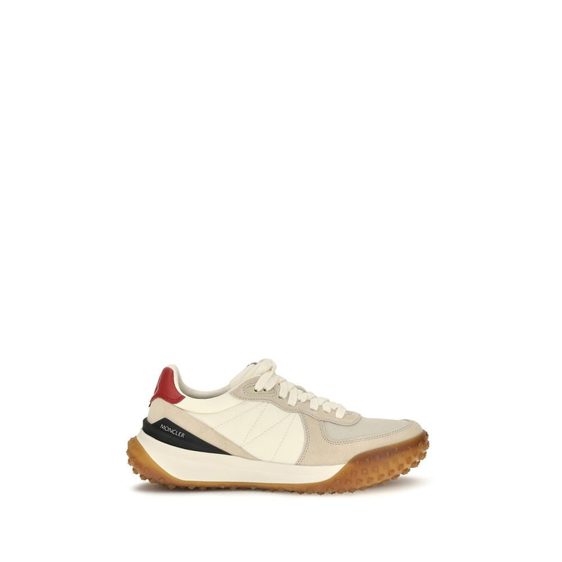 Baskets athlétiques Moncler en polyamide beige
