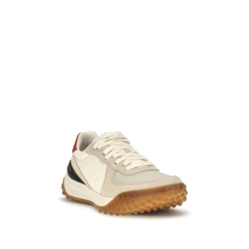 Baskets athlétiques Moncler en polyamide beige