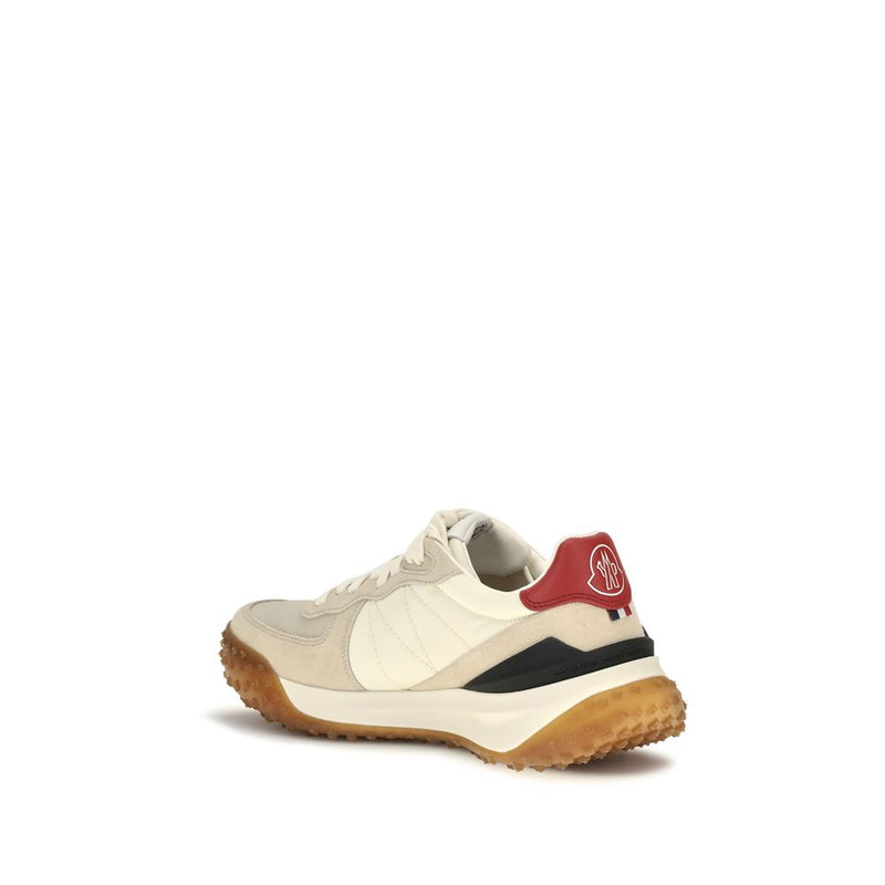 Baskets athlétiques Moncler en polyamide beige