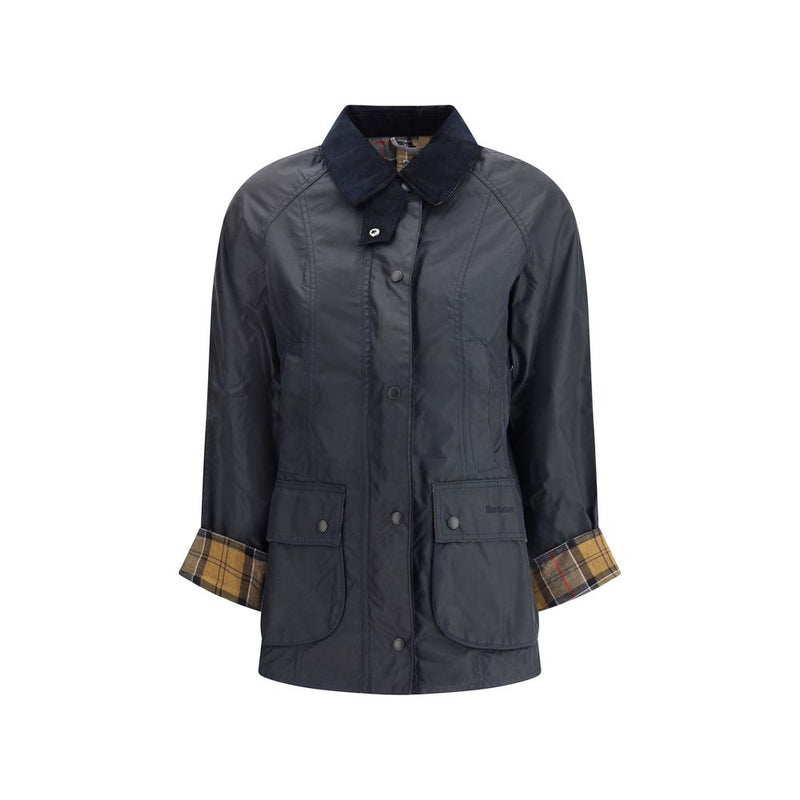 Veste Barbour bleue en coton