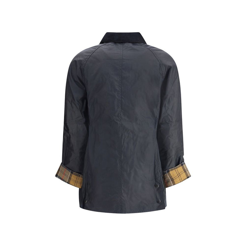 Veste Barbour bleue en coton