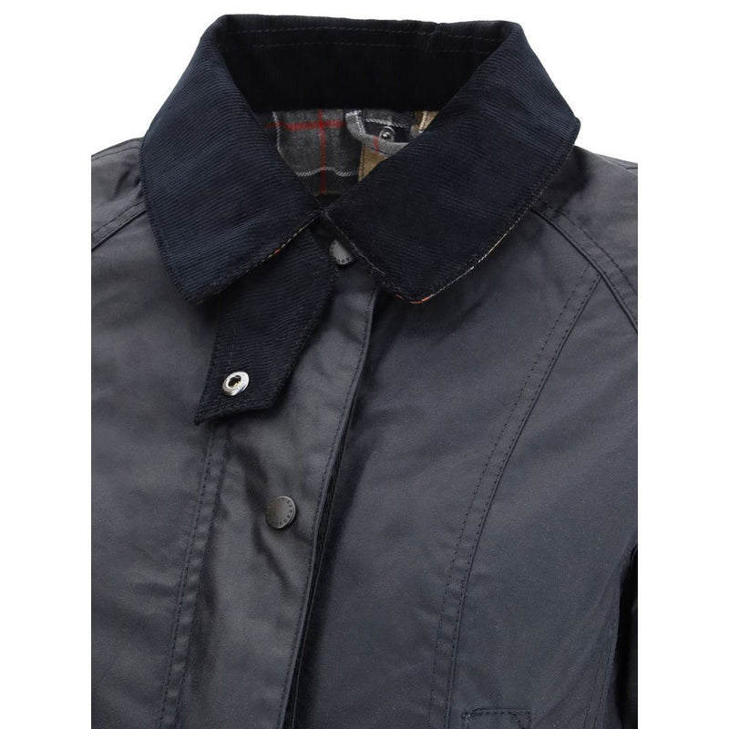 Veste Barbour bleue en coton