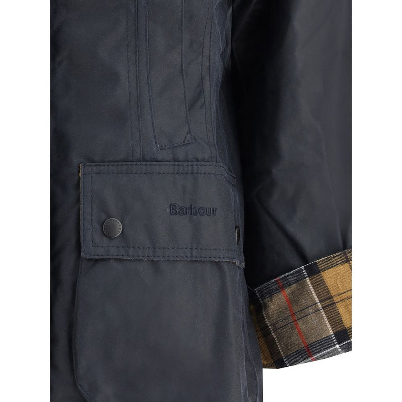 Veste Barbour bleue en coton
