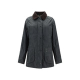 Veste longue en coton bicolore Barbour